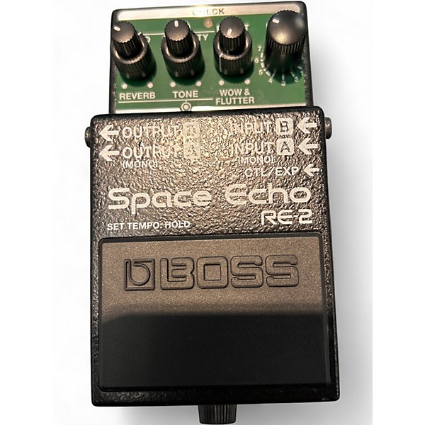 Used BOSS RE2 Space Echo Effect Pedal | Guitar Center