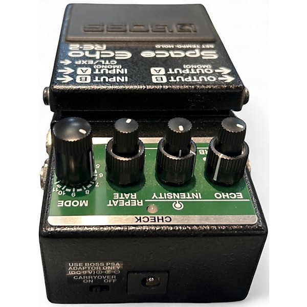 Used BOSS RE2 Space Echo Effect Pedal | Guitar Center