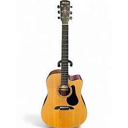 Used Alvarez AD30CE Natural Acoustic Electric Guitar