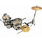 Used Ludwig 4 Piece POCKET KIT WHITE Drum Kit