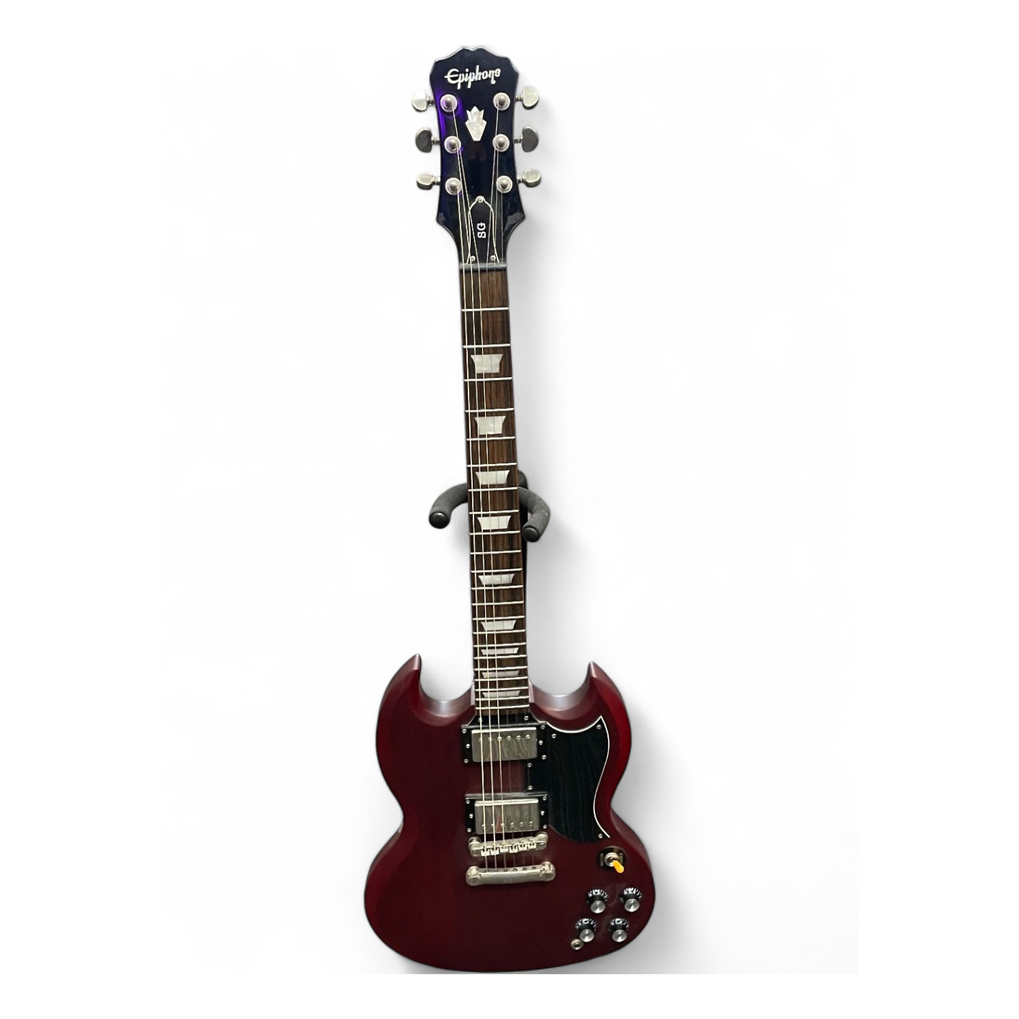 ギター epiphone SG G400 Stain finish Used Epiphone G400 Satin Red Solid Body Electric Guitar