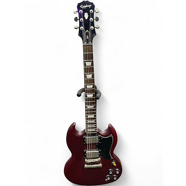 2013年製 Epiphone SG Standard G-400 Satin Used Epiphone G400 Satin Red Solid Body Electric Guitar