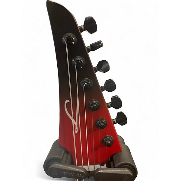 Used Legator N6 RED AND BLACK Solid Body Electric Guitar