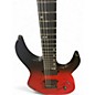 Used Legator N6 RED AND BLACK Solid Body Electric Guitar