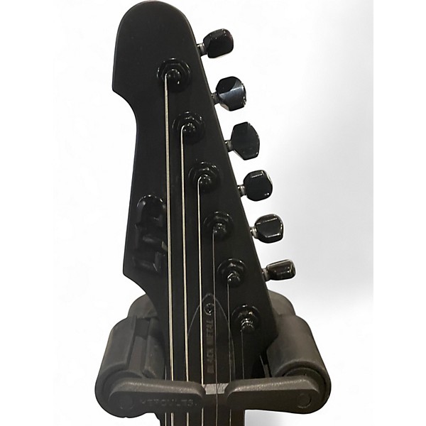 Used ESP LTD Black Metal phoenix  Black Solid Body Electric Guitar