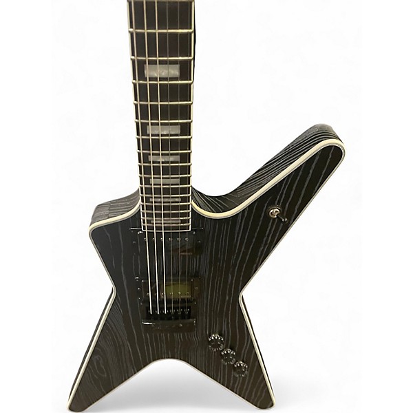 Used Dean ML CUSTOM SANDBLASTED GREY Solid Body Electric Guitar