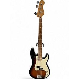 Used 2018 Fender Player Precision Bass 3 Color Sunburst Electric Bass Guitar