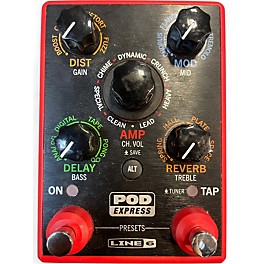 Used Line 6 Pocket Pod Express Amp Modeler Effect Processor
