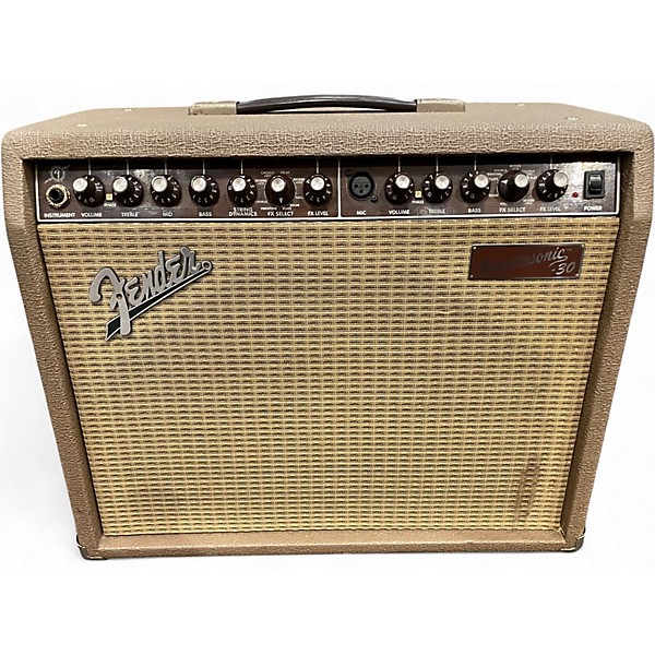 Used Fender Acoustasonic 30 DSP Acoustic Guitar Combo Amp