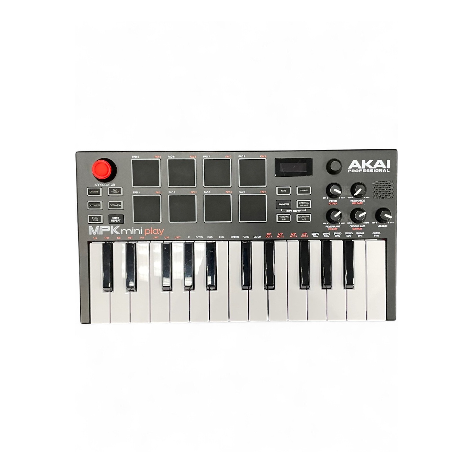 AKAI MPK mini play MIDIコントローラー 新品未使用 Akai MPK Mini Play MK3 Controller Keyboard | zZounds