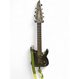 Used Jackson JS22-7 Dinky 7 String black Solid Body Electric Guitar