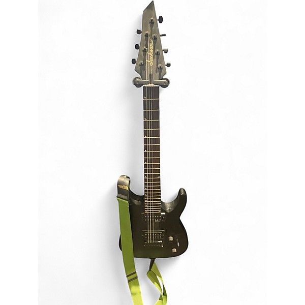 Used Jackson JS22-7 Dinky 7 String black Solid Body Electric Guitar