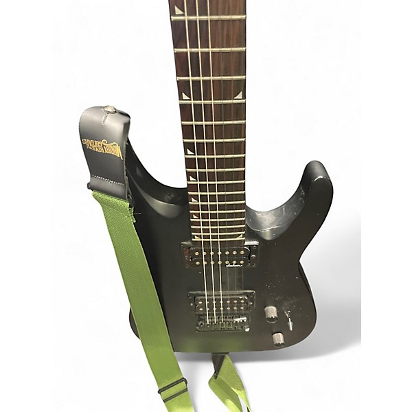 Used Jackson JS22-7 Dinky 7 String black Solid Body Electric Guitar