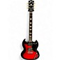 Used Gibson 1961 Reissue SG Dark Cherry Burst Solid Body Electric Guitar thumbnail