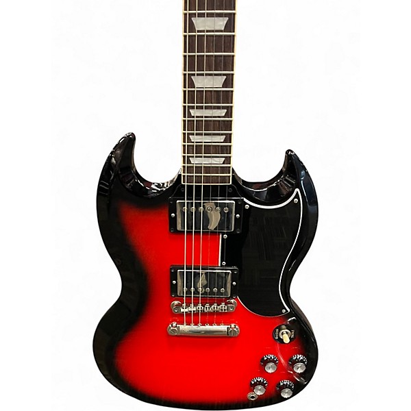 Used Gibson 1961 Reissue SG Dark Cherry Burst Solid Body Electric Guitar