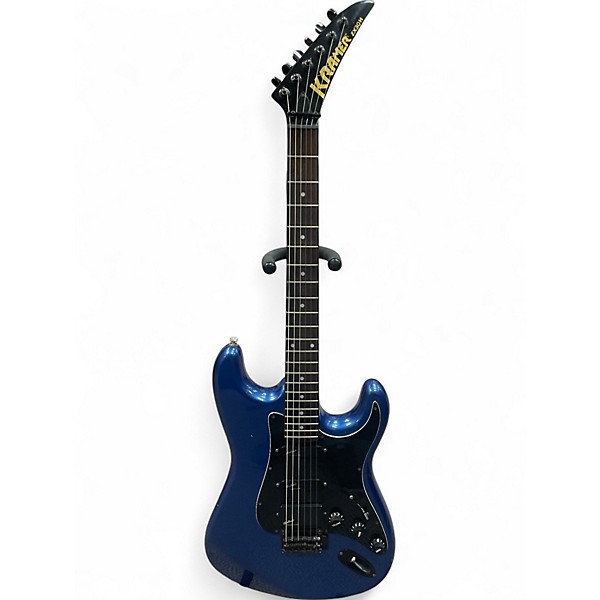 Used Kramer ZX30H Blue Sapphire Solid Body Electric Guitar