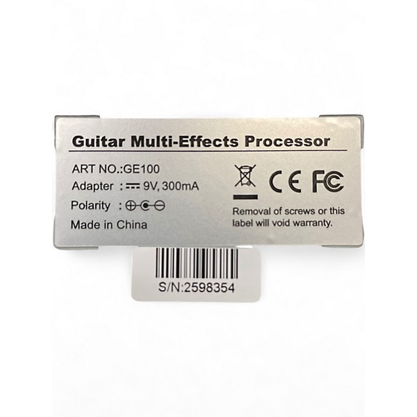 Used Mooer GE100 Effect Processor