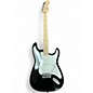 Used Squier Standard Stratocaster BLACK Solid Body Electric Guitar thumbnail