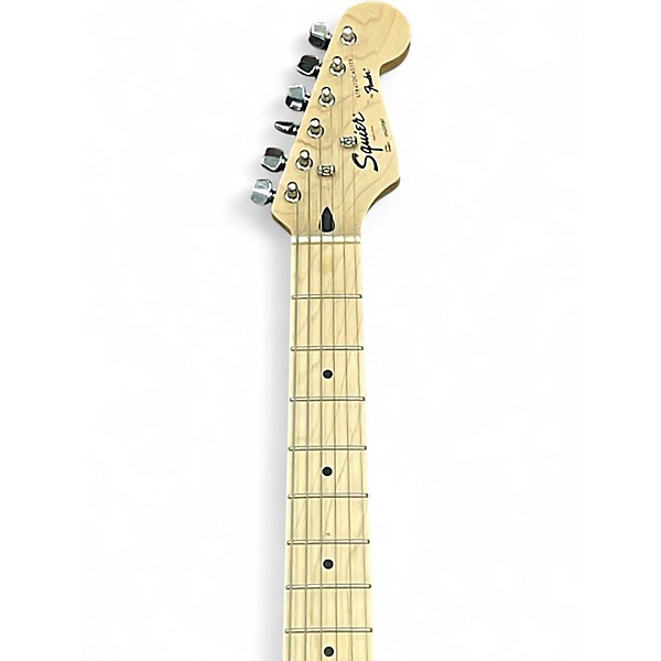 Used Squier Standard Stratocaster BLACK Solid Body Electric