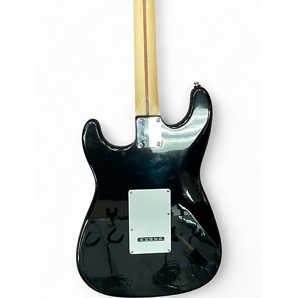 Used Squier Standard Stratocaster BLACK Solid Body Electric Guitar