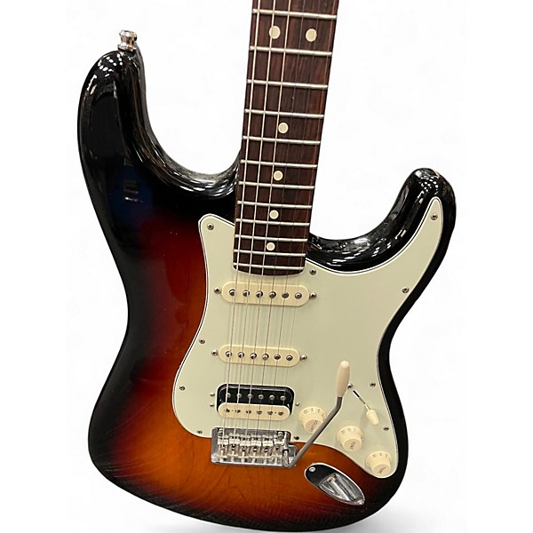 Used Fender American Standard Stratocaster 3 Color Sunburst Solid Body Electric Guitar
