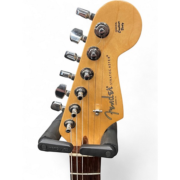 Used Fender American Standard Stratocaster 3 Color Sunburst Solid Body Electric Guitar