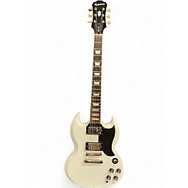 Used Epiphone SG Pro Alpine White Solid Body Electric Guitar