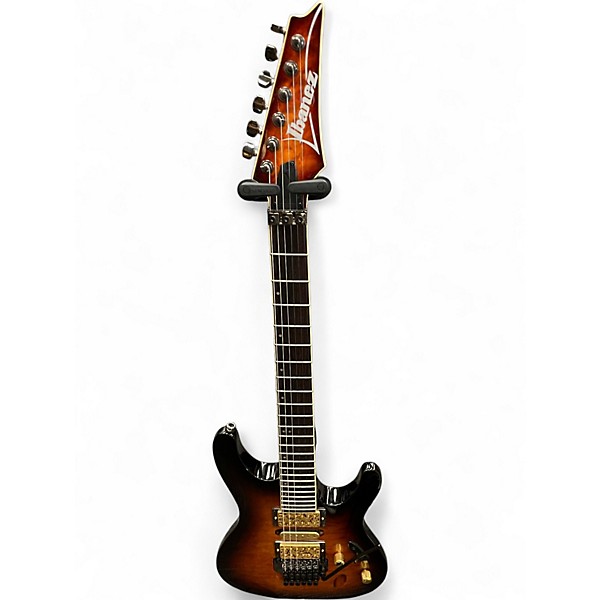 Used Ibanez S670QM Dragon Eye Burst Solid Body Electric