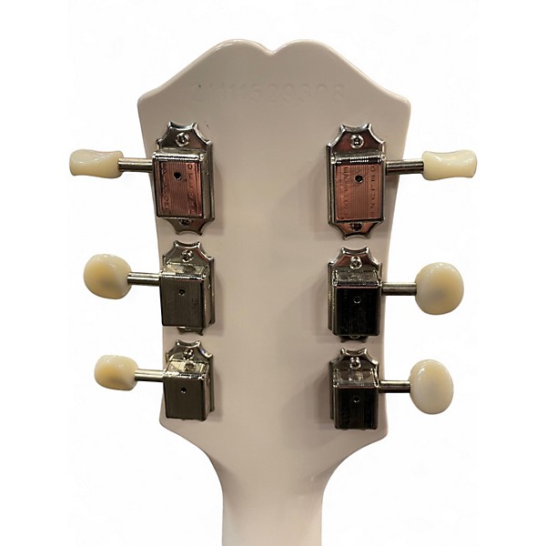 Used Epiphone 50th Anniversary 1962 Reissue Crestwood Custom polaris white Solid Body Electric Guitar