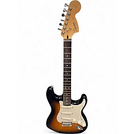 Used Squier Affinity Stratocaster 2 Color Sunburst Solid Body Electric Guitar