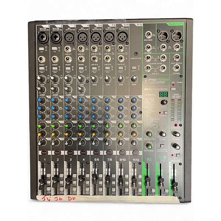 Mackie ProFx12v3 中古 美品 Mackie ProFX12v3 12-channel Mixer with USB and Effects