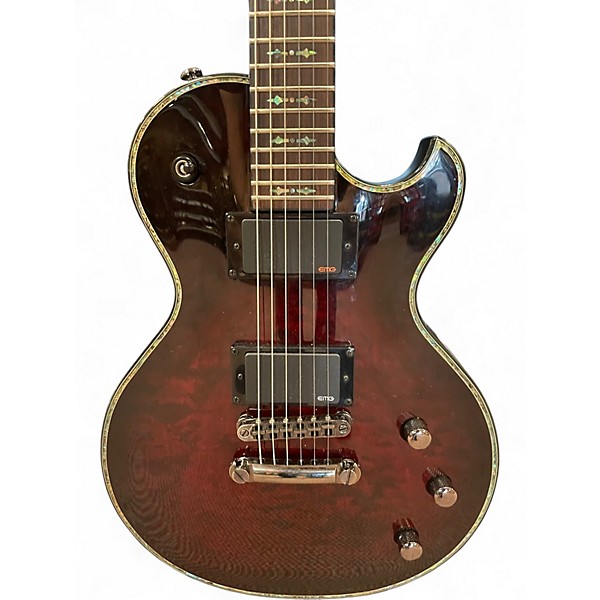 Used Schecter Guitar Research Hellraiser Solo II Red Solid