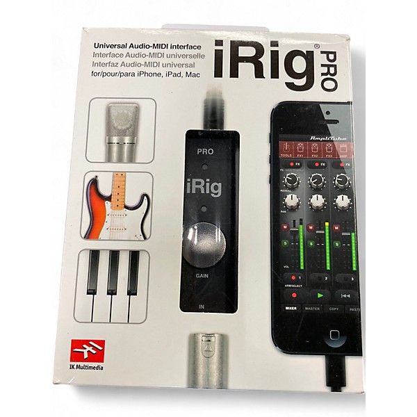 Used IK Multimedia IRIG PRO bundle