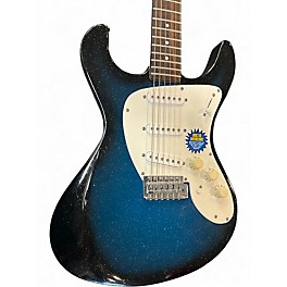 Used Danelectro DANOBLASTER ELECTRIC GUITAR W/ AMP BLUE BURST Solid Body Electric Guitar