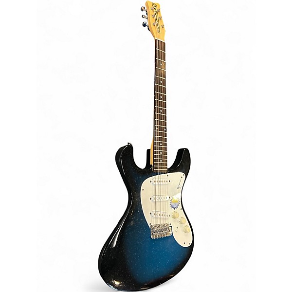 Used Danelectro DANOBLASTER ELECTRIC GUITAR W/ AMP BLUE BURST Solid Body Electric Guitar