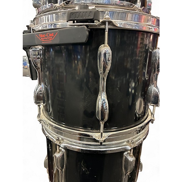 Used TAMA 6 Piece Rockstar Black Drum Kit