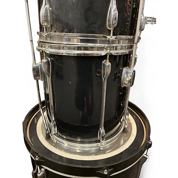 Used TAMA 6 Piece Rockstar Black Drum Kit
