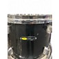 Used Sound Percussion 5 Piece DRUM SET Black Drum Kit