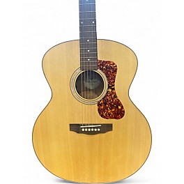 Used Guild F240E Natural Acoustic Electric Guitar