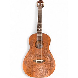 Used Luna HENNA DRAGON TENOR Mahogany Ukulele