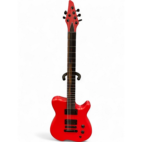 Used Kiesel Allan Hallsworth Matte Red Solid Body Electric Guitar