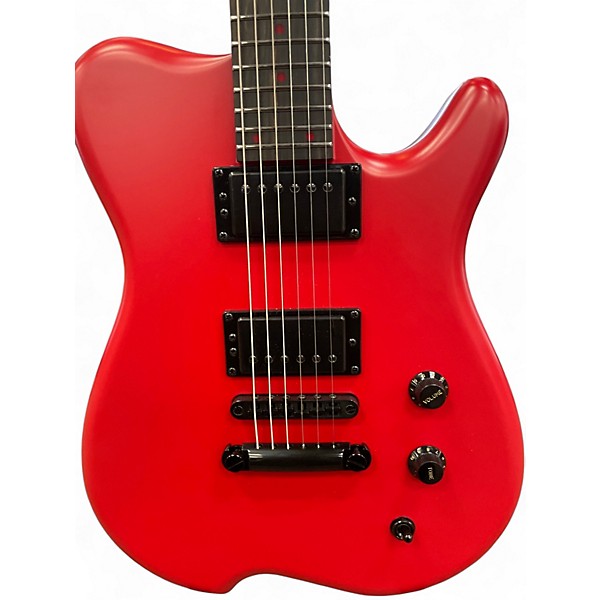Used Kiesel Allan Hallsworth Matte Red Solid Body Electric Guitar