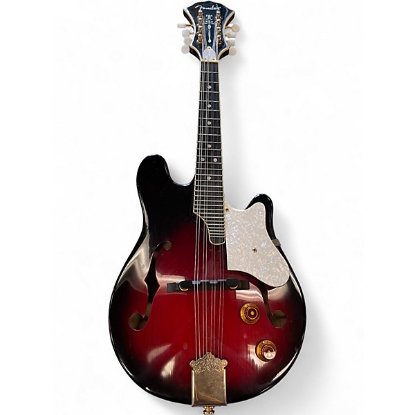Used Fender FM62SCE RED BURST Mandolin