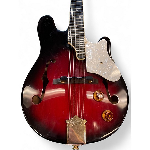 Used Fender FM62SCE RED BURST Mandolin