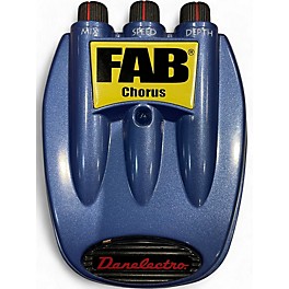 Used Danelectro Fab Chorus Effect Pedal