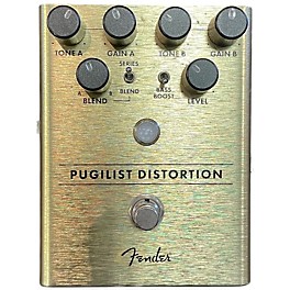 Used Fender Pugilist Distortion Effect Pedal