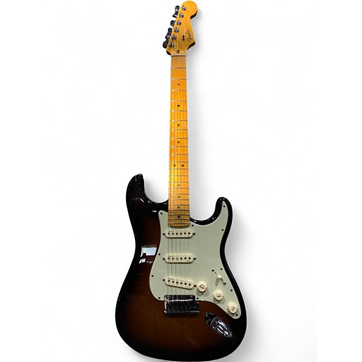 Used 2012 Fender American Deluxe Stratocaster V Neck 2 Tone
