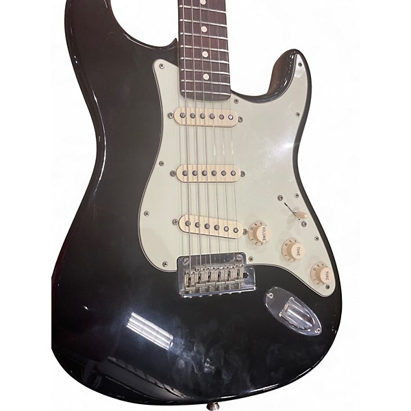 Used Fender American Professional Stratocaster SSS Black Solid Body Electric Guitar