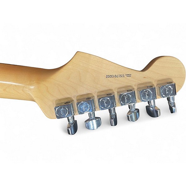 Used Fender American Professional Stratocaster SSS Black Solid Body Electric Guitar