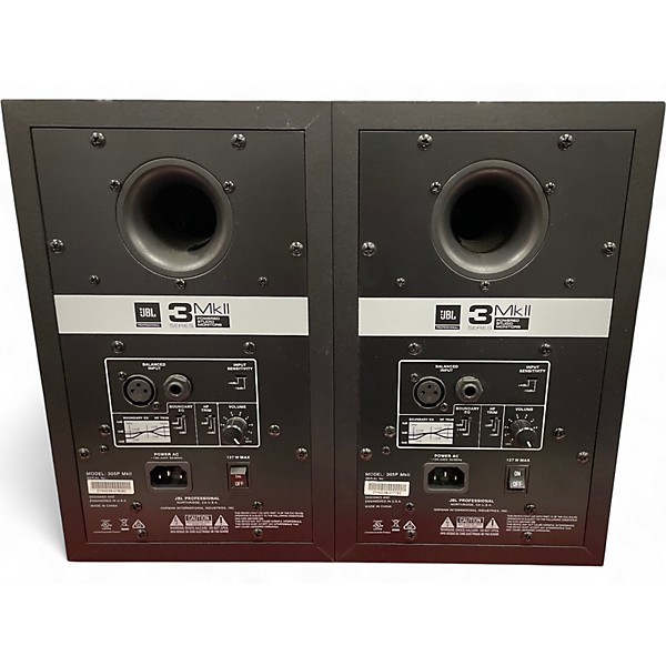 Used JBL 305P MK2 PAIR Powered Monitor